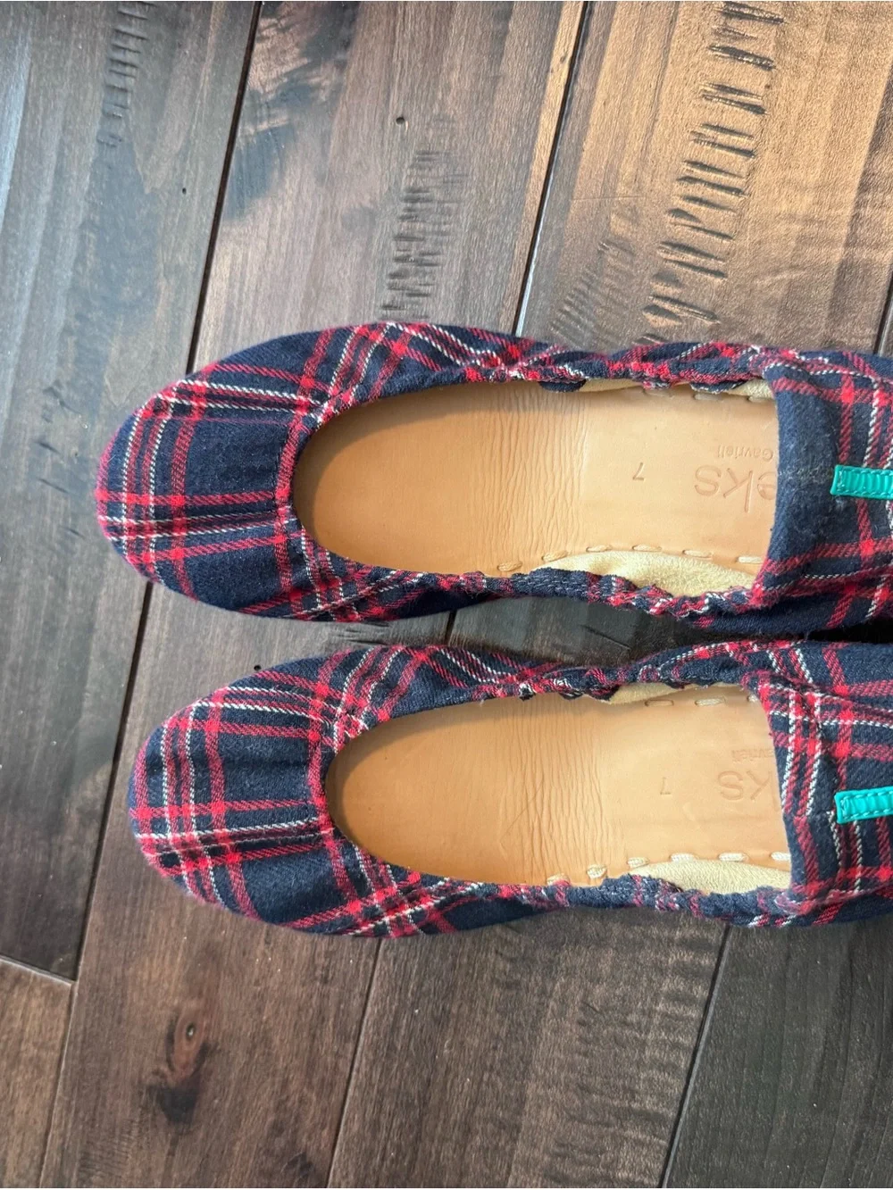 Tieks Heritage Plaid Ballet Flats - 7